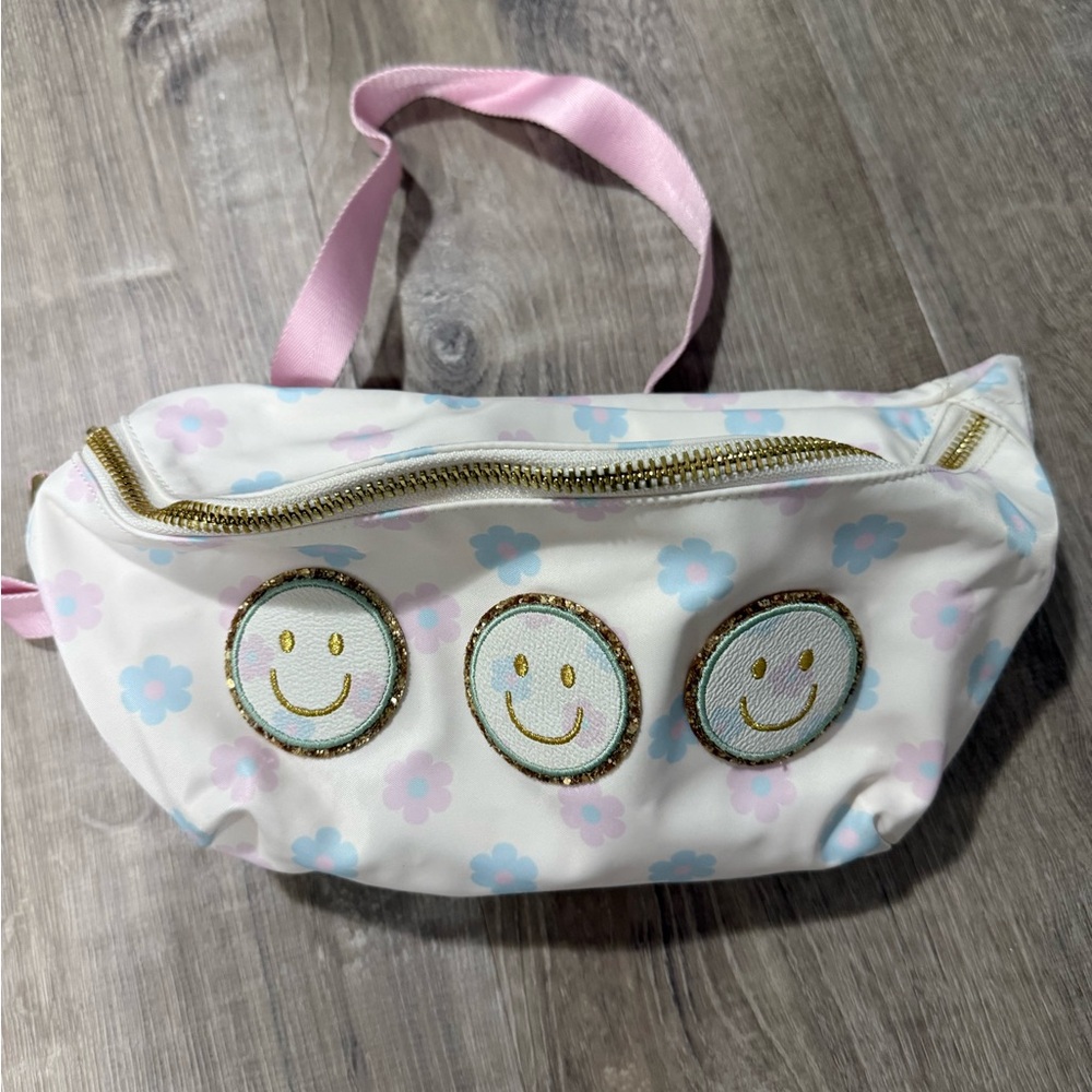 Stoney clover lane jumbo fanny sweet daisy hello spring nwt Emily emoji $207